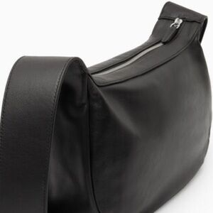 COS Crossbody Leather Saddle Bag (NWT)